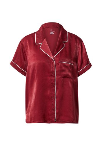 Gilly Hicks Camicia da notte  rosso scuro