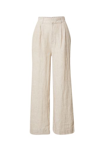 Gina Tricot Pantaloni con pieghe 'Denise'  beige sfumato