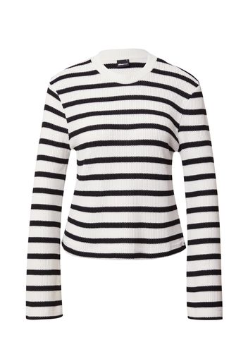 Gina Tricot Pullover 'Peg'  nero / bianco