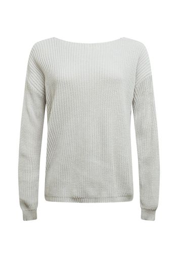 GLAMOROUS CURVE Pullover  grigio chiaro / nero