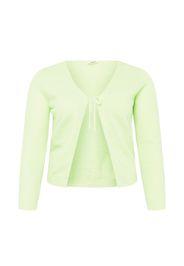 GLAMOROUS CURVE Strickjacke  verde chiaro