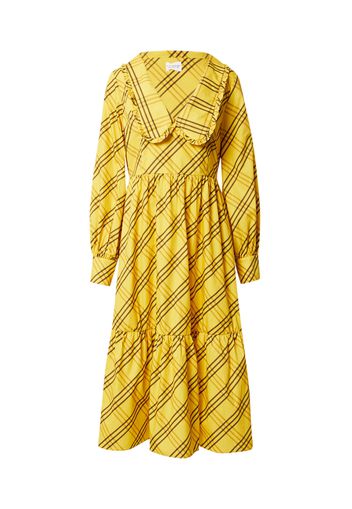 GLAMOROUS Abito camicia  giallo / castano / marrone chiaro