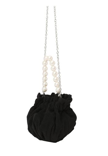 GLAMOROUS Borsa a mano  nero / argento / bianco perla