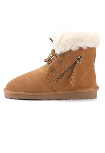 Gooce Boots da neve 'Agarita'  marrone / bianco naturale