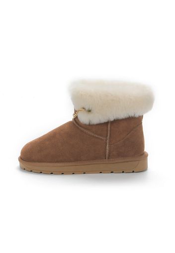 Gooce Boots da neve 'Gertrude'  broccato / bianco lana
