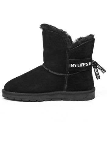 Gooce Boots da neve 'Zina'  nero / bianco