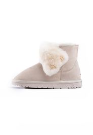 Gooce Boots da neve 'Juni'  beige / bianco