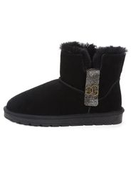 Gooce Boots da neve 'Goldy'  grigio argento / nero