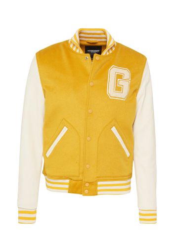 Goosecraft Giacca di mezza stagione 'Charles'  crema / giallo oro / bianco