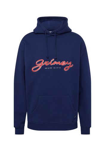 Grimey Felpa 'DUST STORM'  navy / bianco / rosso