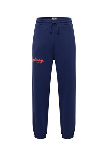 Grimey Pantaloni 'DUST STORM'  navy / bianco / rosso fuoco