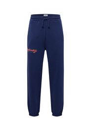 Grimey Pantaloni 'DUST STORM'  navy / bianco / rosso fuoco