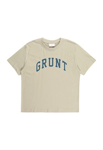 GRUNT Maglietta 'Easton'  grigio chiaro / navy / bianco