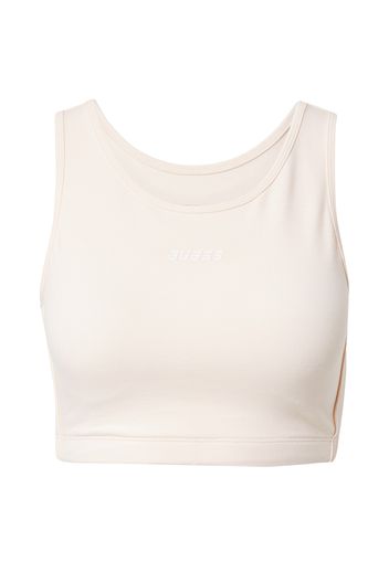 GUESS Top sportivo 'DOREEN'  arancione pastello / bianco