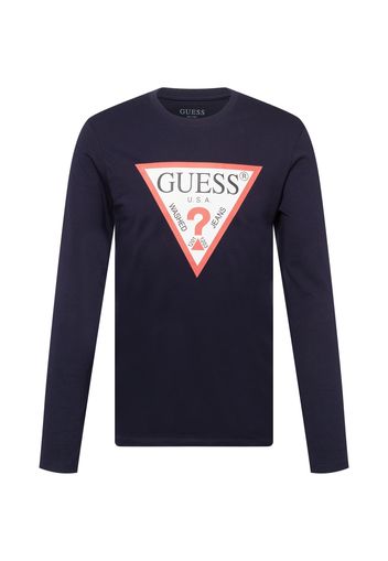 GUESS Maglietta  navy / bianco / rosso / nero