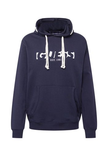 GUESS Felpa 'ZADOK'  navy / bianco