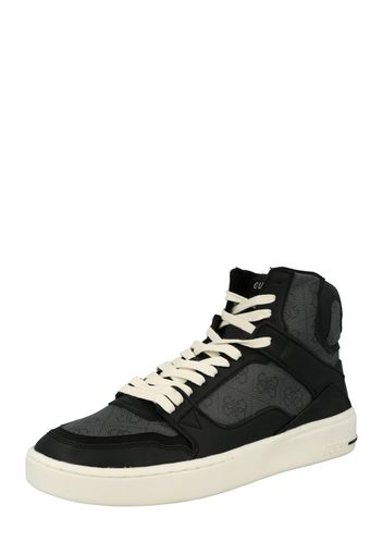 GUESS Sneaker alta 'VERONA'  grigio chiaro / grigio scuro / nero