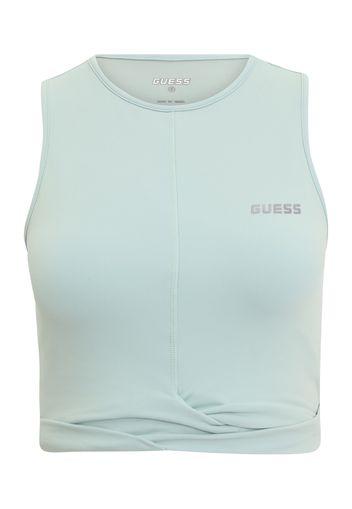 GUESS Top sportivo 'COLINE'  blu pastello / argento