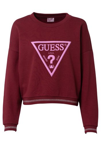 GUESS Felpa 'ROXI'  rosa chiaro / rosso scuro