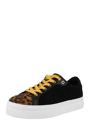 GUESS Sneaker bassa 'Garmini'  marrone / nero