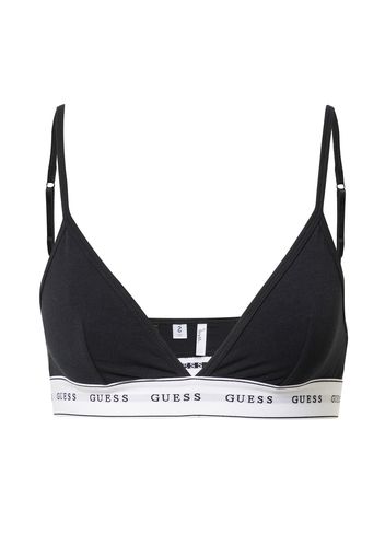 GUESS Reggiseno  nero / bianco