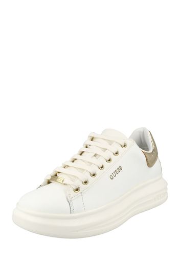 GUESS Sneaker bassa 'Salerno'  oro / bianco