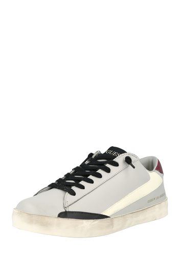 GUESS Sneaker bassa 'LODI'  grigio chiaro / rosso vino / nero / bianco