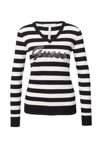 GUESS Pullover 'PASCALE'  nero / bianco