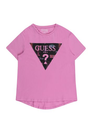 GUESS Maglietta  lilla / arancione / rosa chiaro / nero