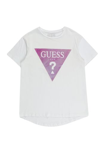 GUESS Maglietta  lilla / bianco