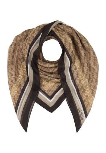 GUESS Foulard 'AVIANA KEFIAH'  camoscio / marrone / nero / bianco