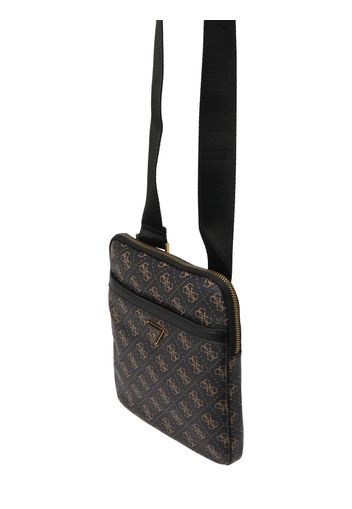 GUESS Borsa a tracolla 'VEZZOLA'  marrone chiaro / marrone scuro / oro