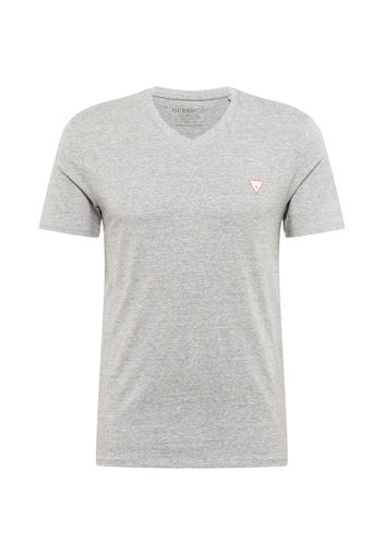 GUESS Maglietta  grigio sfumato / rosso / bianco