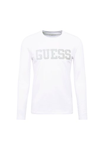 GUESS Maglietta 'ERMAK'  blu chiaro / grigio / verde chiaro / bianco