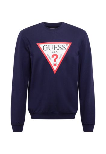 GUESS Felpa 'AUDLEY'  marino / rosso / bianco