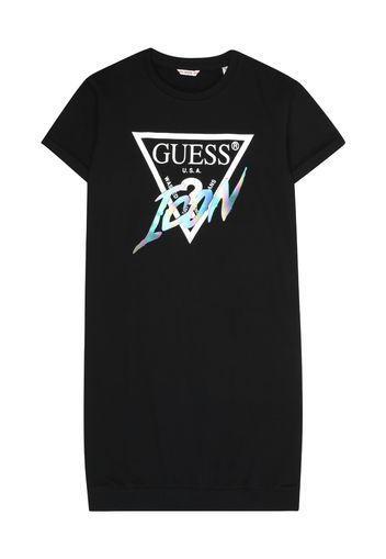 GUESS Abito  nero / argento / bianco