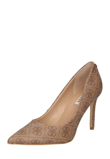 GUESS Décolleté 'Piera'  camoscio / beige scuro