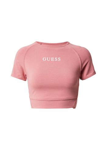 GUESS Maglia funzionale 'ALINE'  rosa antico / bianco