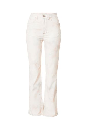 GUESS Pantaloni 'PAULINE'  crema / camello / grigio scuro