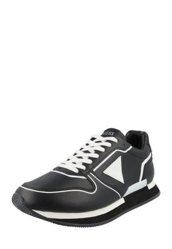 GUESS Sneaker bassa 'Potenza'  nero / bianco