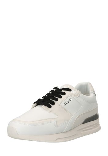 GUESS Sneaker bassa  nero / bianco