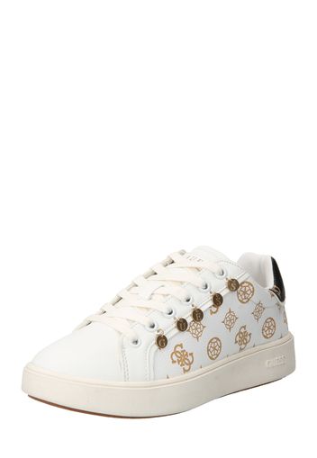 GUESS Sneaker bassa 'Mely'  oro / nero / bianco