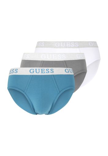 GUESS Slip 'JOE'  blu ciano / grigio / grigio scuro / bianco