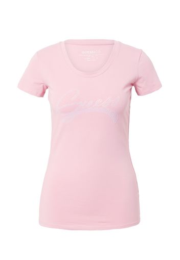 GUESS Maglietta 'ADELINA'  rosé / bianco