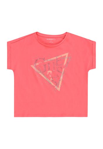 GUESS Maglietta  rosa / argento
