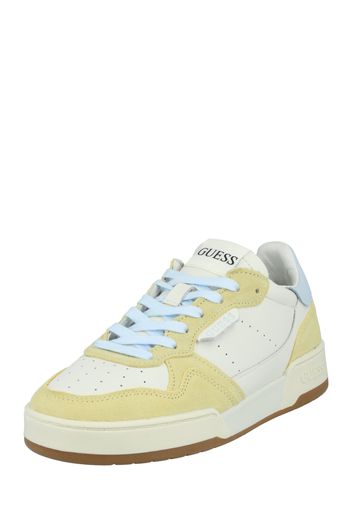 GUESS Sneaker bassa 'JINNY'  blu chiaro / limone / bianco