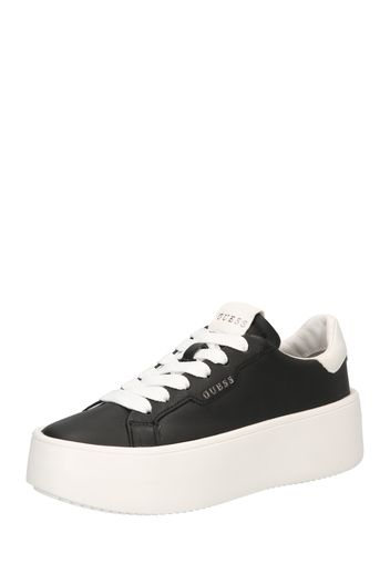 GUESS Sneaker bassa 'MARILYN'  nero / bianco