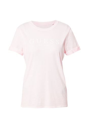 GUESS Maglietta  rosa chiaro / bianco