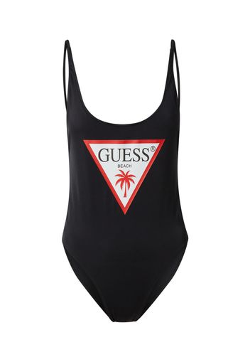 GUESS Costume intero  rosso / nero / bianco