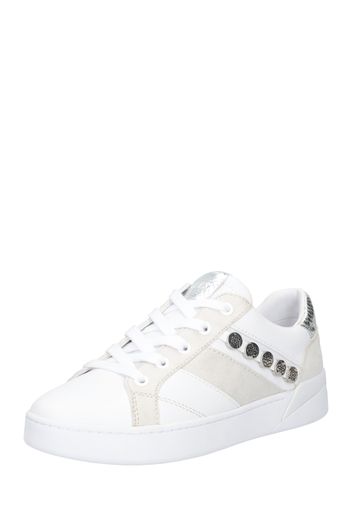 GUESS Sneaker bassa 'Roxo'  beige / argento / bianco